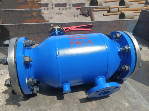 帶頸法蘭臥式直通除污器 帶頸法蘭臥式直通除污器