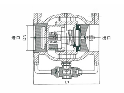 LHS743X型低阻力倒流防止器長(zhǎng)度