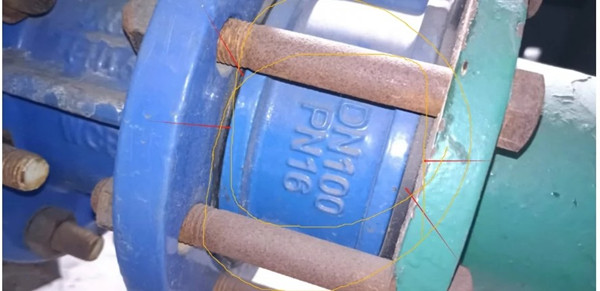 對夾式止回閥安裝